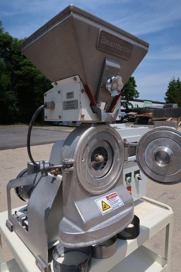 Used Azo/Bauermeister UTL Fine Grinding Mill, Stainless Steel