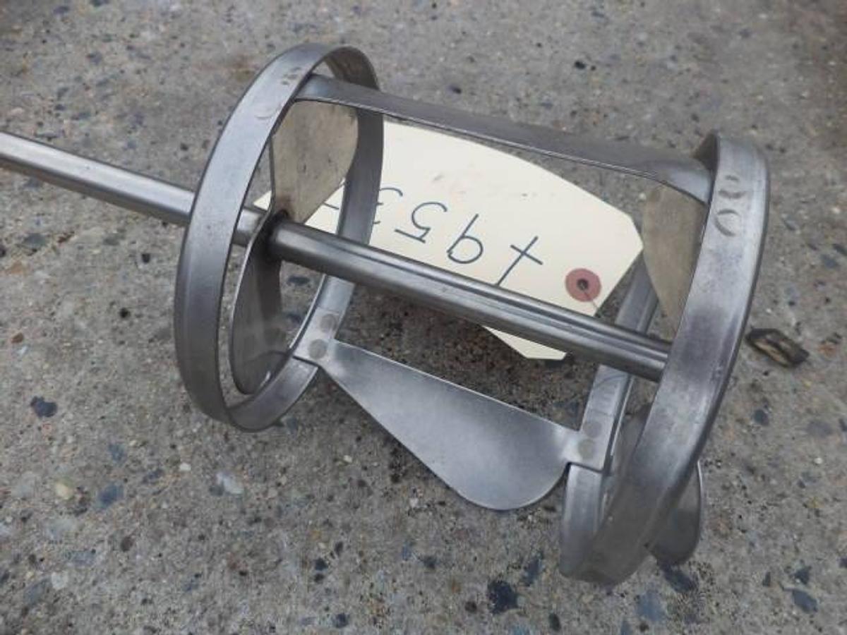Used Gast Air Operated Agitator, Dual Bladed