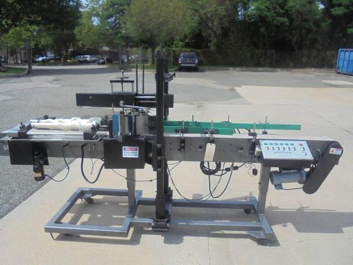 Used Autolabe Front and Back Pressure Sensitive Labeler