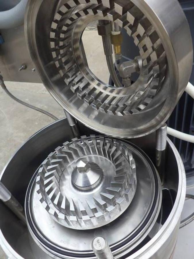 Used IKA DR 2000/20 Stainless  Steel High Shear Dispax-Reactor, 50 HP