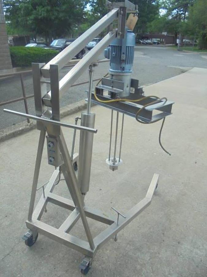 Used Hill 3 HP Homogenizing Mixer, Explosion Proof