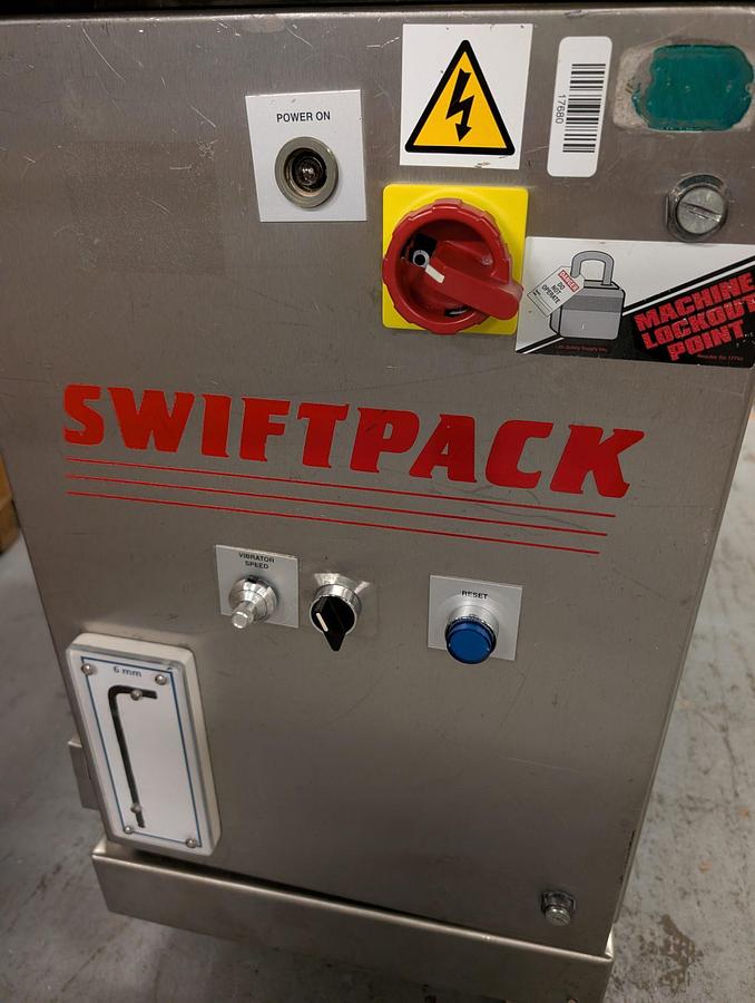 Used Kalish Swiftpack Dual Station 12-Lane Tablet/Capsule Automatic Counter, with Conveyor