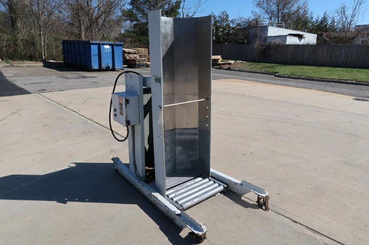 Used National Bulk Equipment Drum Dumper, Portable