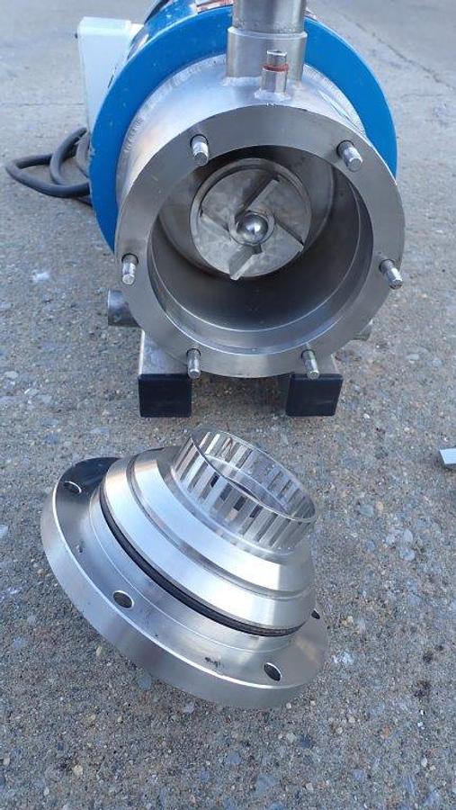 Used Silverson 275LS SS Inline High Shear Mixer, 2HP