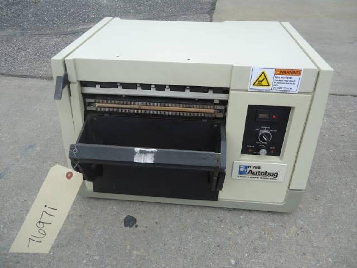 Used Automated Packaging “Autobag” H-75 Bagger