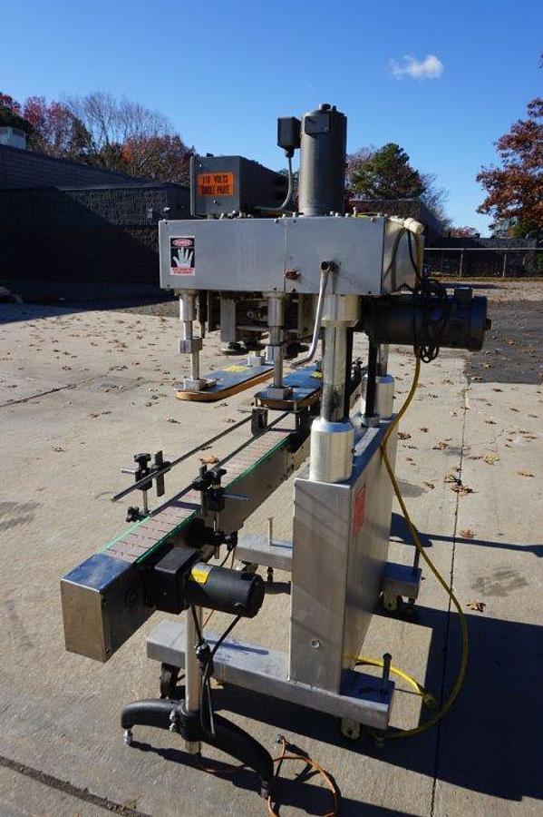 Used Kaps All Four Spindle Retorquer, Stainless Steel