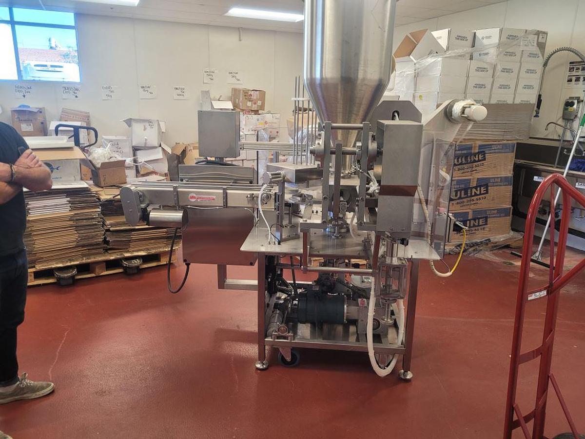 Used A.T.S. VP8 Rotatary Cup Filler/Sealer/Lidder