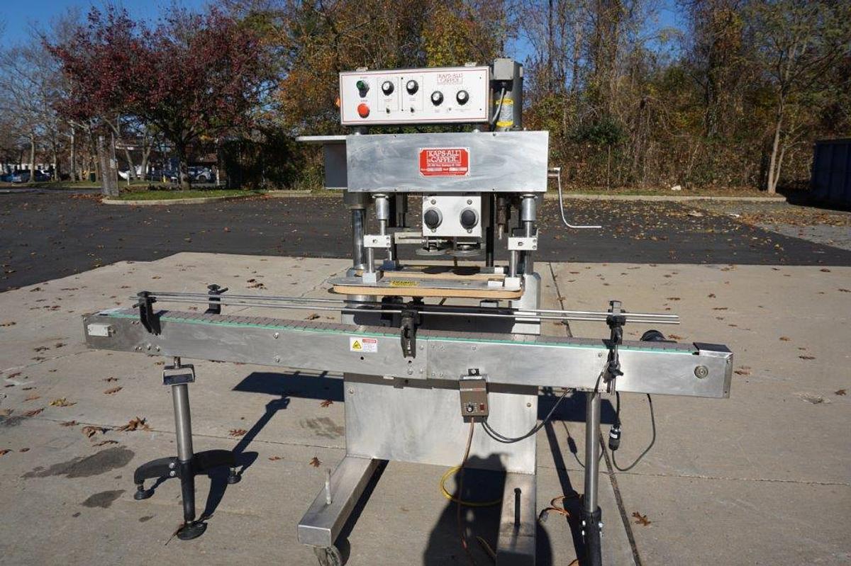 Used Kaps All Four Spindle Retorquer, Stainless Steel