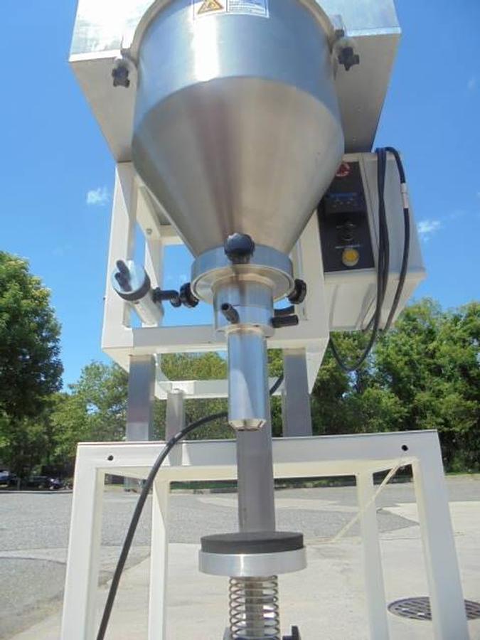 Used Per-Fill MR-1 Single Auger Powder Filler, Agitated Hopper