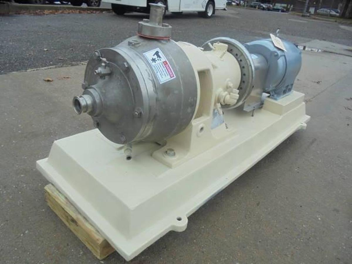 Used Charlotte G30 Stainless Steel Horizontal Colloid Mill, 15HP