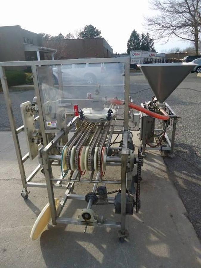 Used Raque Sauce Depositing System For Frozen Pizza