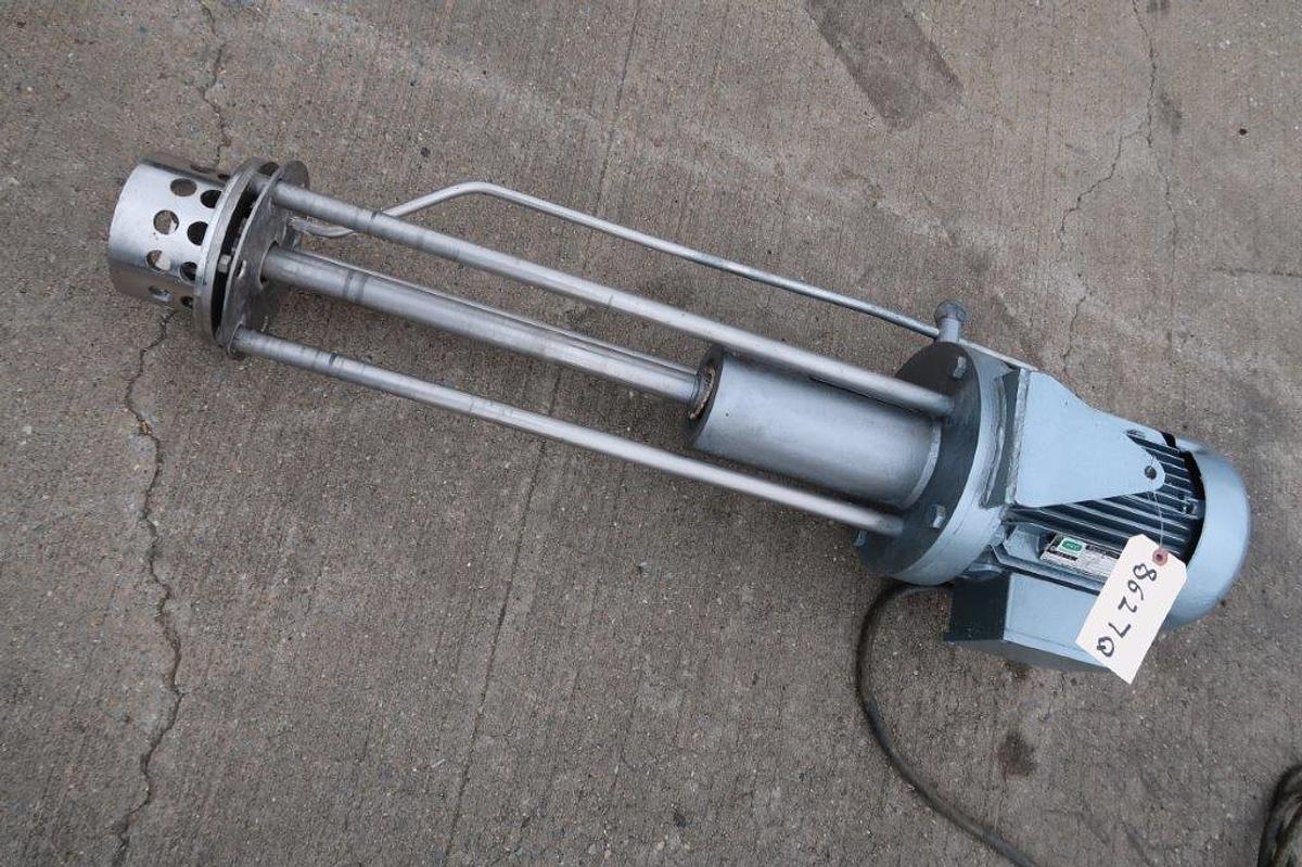 Used G.E.C. Machines 3 HP Homogenizing Mixer