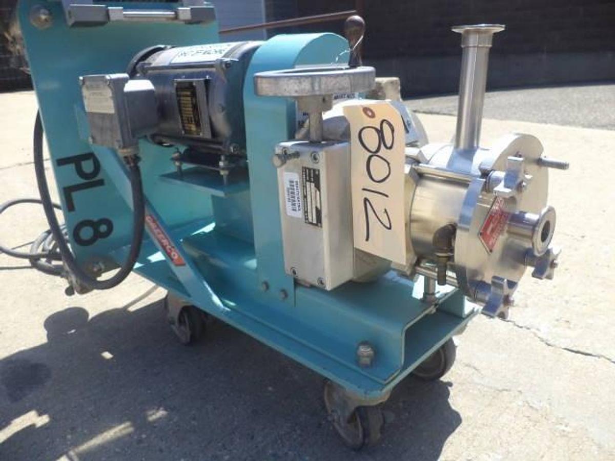 Used Greerco W250 Stainless Colloid Mill, Portable, XP