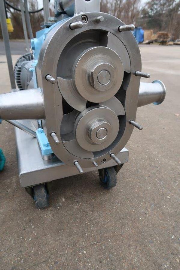 Used Waukesha 060 U1 Positive Displacement Pump, 10HP Variable Speed