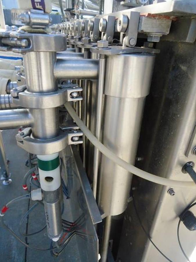 Used Kaps-All Vol-32-16 Twenty Piston Dual Lane Fully Automatic High Speed Filler