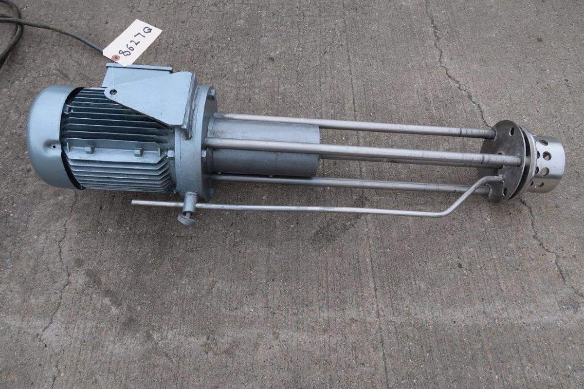 Used G.E.C. Machines 3 HP Homogenizing Mixer