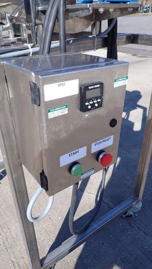 Used 1 Cu. Ft. Stainless Steel Lab/Pilot Plant Ribbon Blender