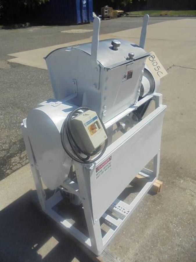 Used Lombi Pilot Plant Pasta Dough Mixer, Tilt Discharge