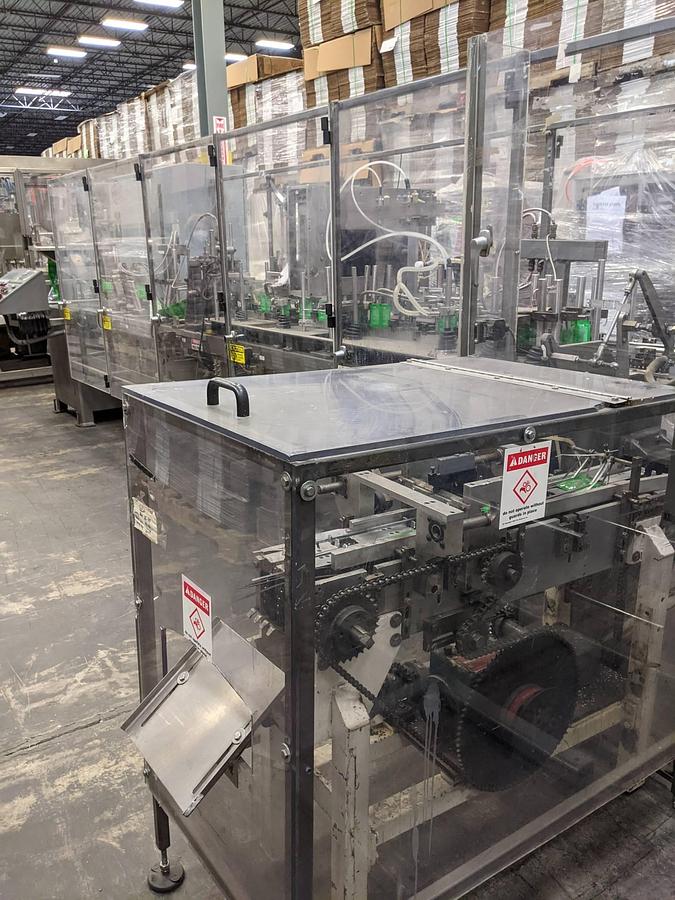 Used Bartelt IM7-14 Wet Wipe Horizontal Packaging Machine
