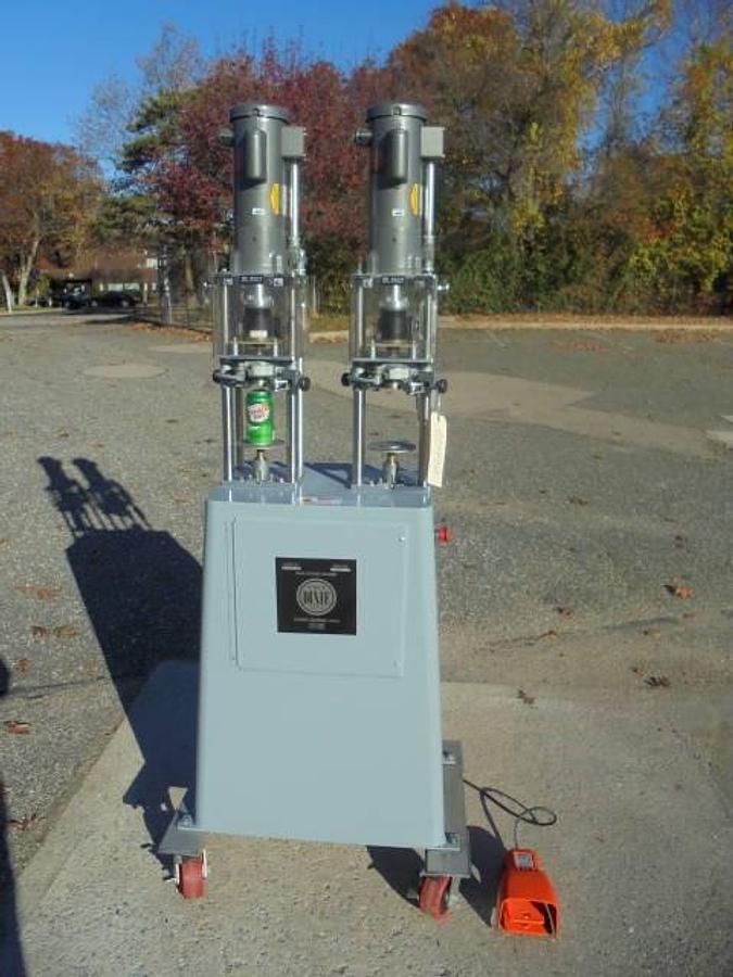 Used Dixie 25D600T-AL Dual Head Can Seamer