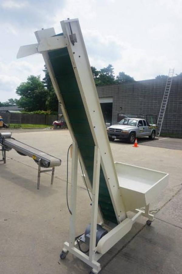 Used Inclined Cap Elevator-Feeder, 90 In. Discharge