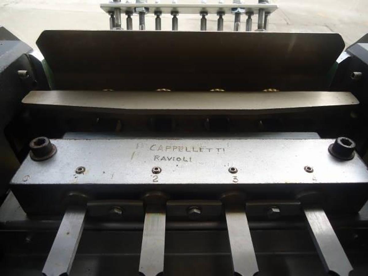 Used SAIMA RAV.265 Machine, tooling for Tortellini and Mini Ravioli