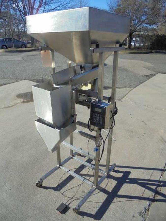 Used Single Head Weigh Scale Filler, Stainless Steel