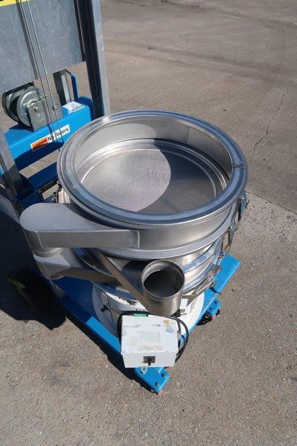 Used Sweco 18 In. Diameter Stainless Steel Two Deck, Portable Separator