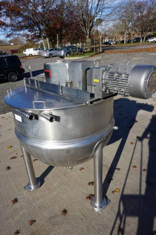 Used 300 Gallon Lee SS Jacketed Double Motion Mixing Kettle
