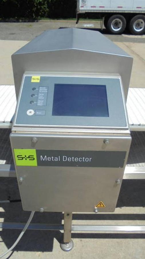 Used S + S Stainless Steel “Detector 5” Metal Detector, 19 IN. X 6-3/4 IN. Opening