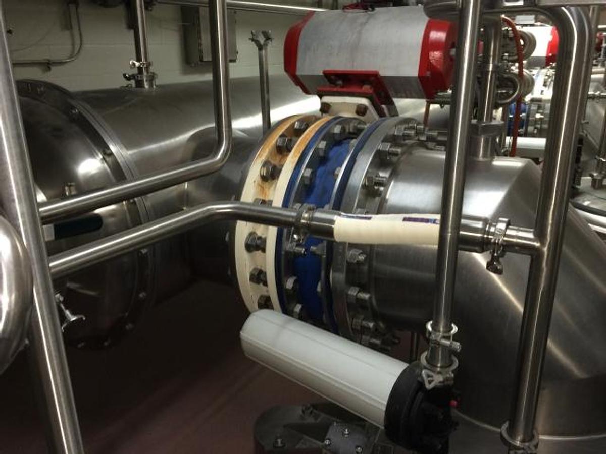 Used 1,500 Gallon Lee 316 Stainless Dual Motion Vacuum Cooking Cooling Vessels (3), 150 psi jacket