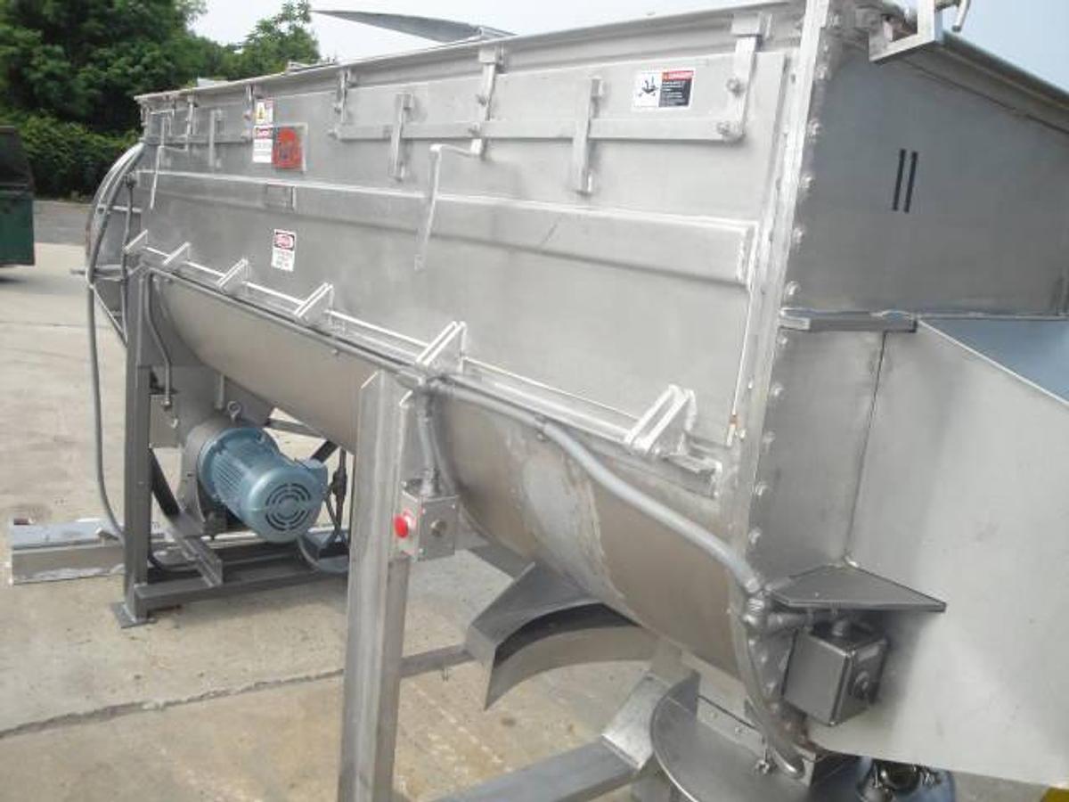 Used 75 Cu.ft. Day Stainless Double Ribbon Blender