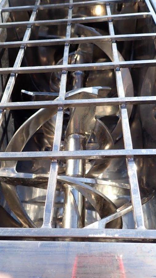 Used 1 Cu. Ft. Stainless Steel Lab/Pilot Plant Ribbon Blender