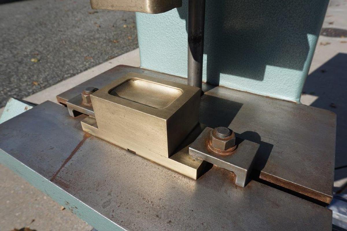 Used Weber & Seelander “SELA” Semi-Automatic Soap Cake Stamping/Soap Press Machine