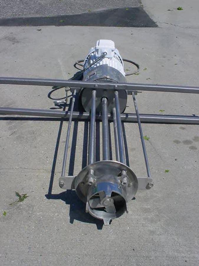 Used 15 Hp Explosion Proof Homogenizing Mixer