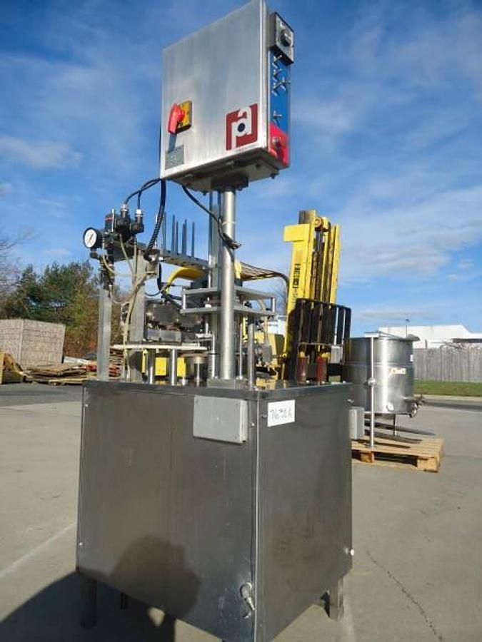 Used Autoprod Ro-A1 Rotary Filler/Sealer, 50 Cups Per Minute