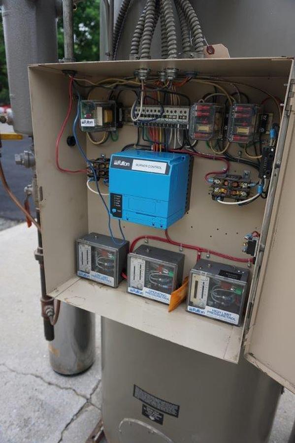 Used Fulton FB-015-A Fuel Fired Steam Boiler, Natural Gas