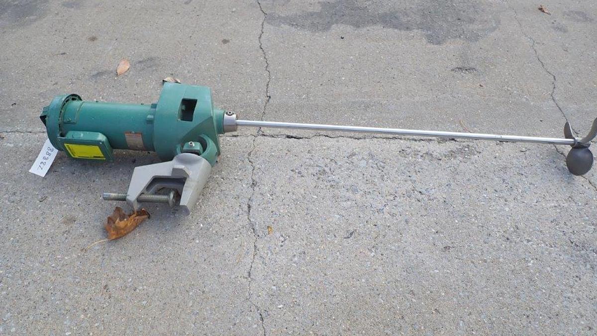 Used Lightnin .87 HP Clamp On Portable Mixer