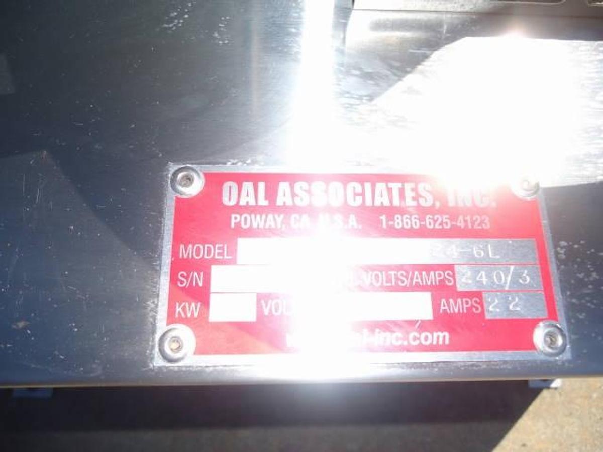 Used Oal Associates Heat Tunnel