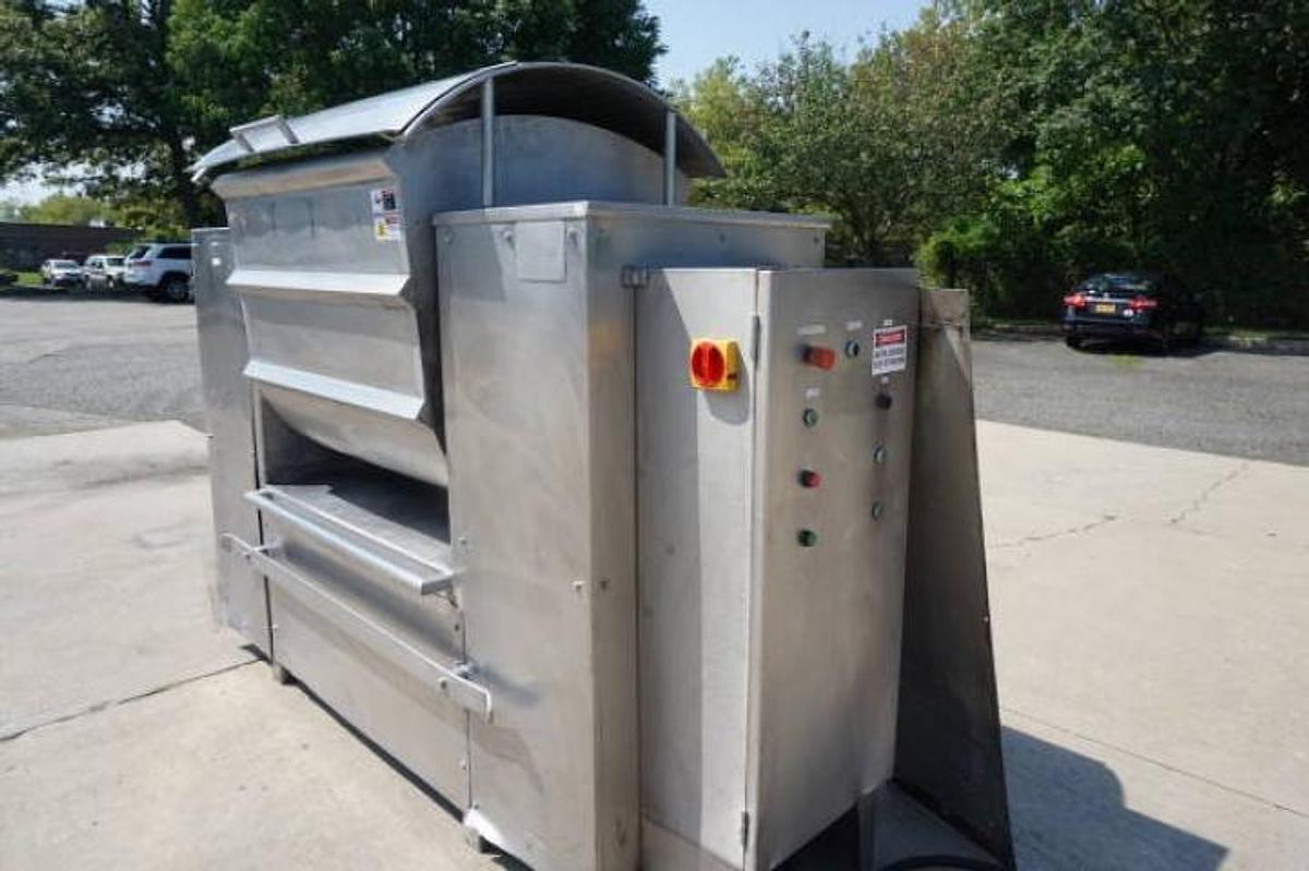 Used Equamex Stainless Sigma Arm Mixer, Tilt Discharge