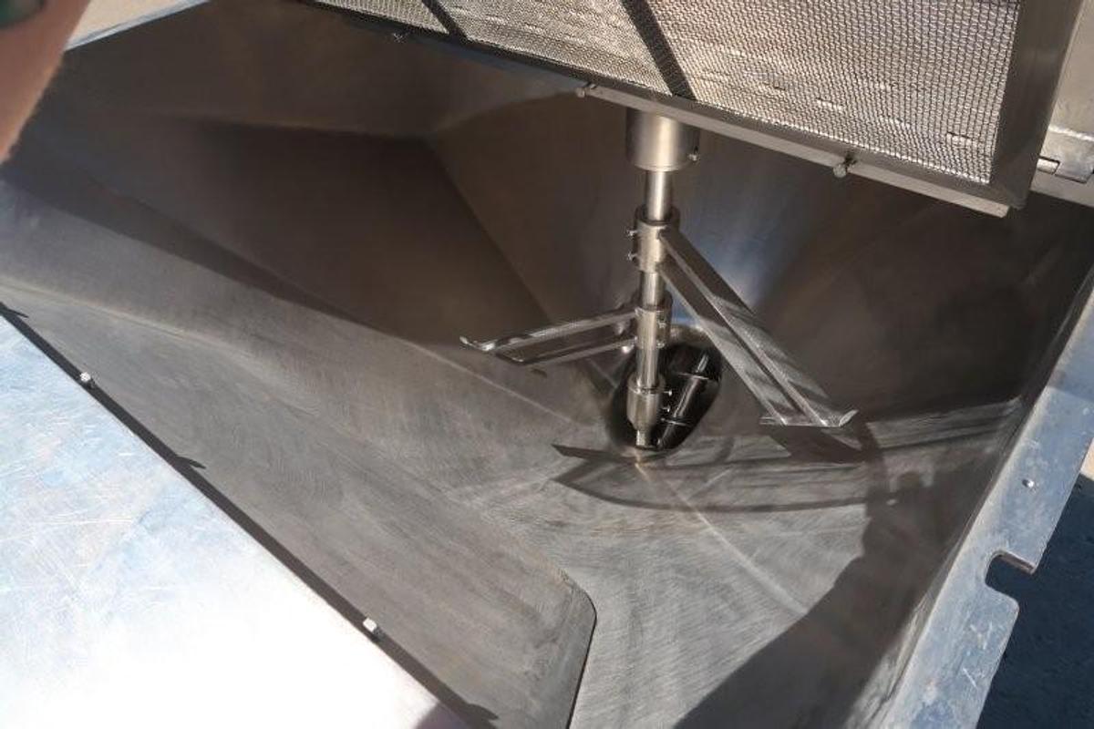 Used All-Fill Model ISF Inclined Screwfeeder, Portable