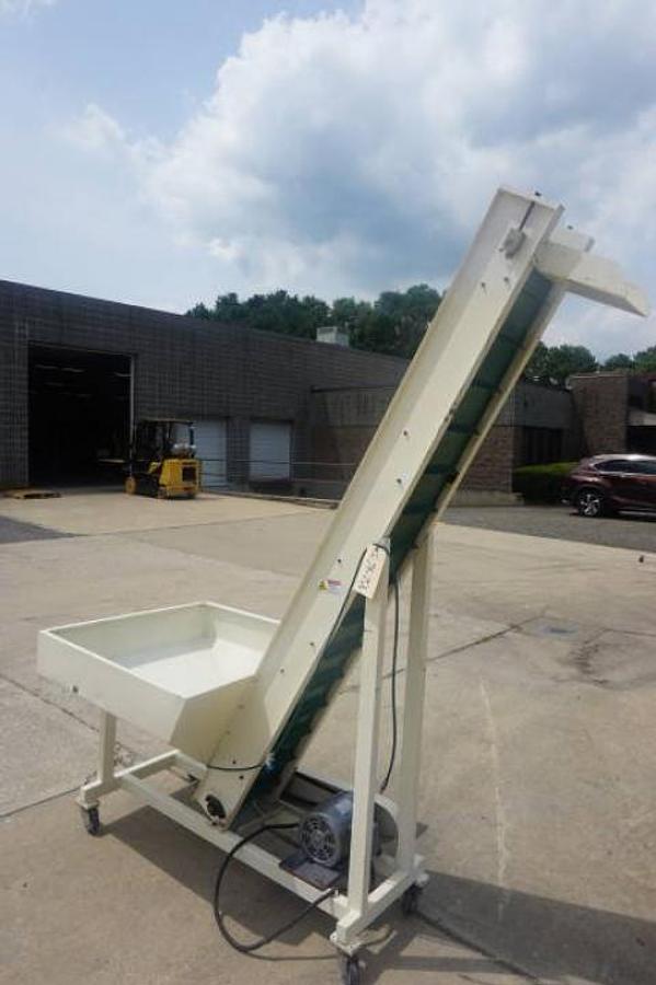 Used Inclined Cap Elevator-Feeder, 90 In. Discharge