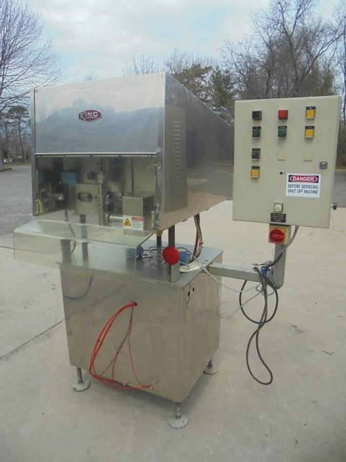 Used King CF100RL Stainless Steel Bottle Cottoner, 100 Per Minute