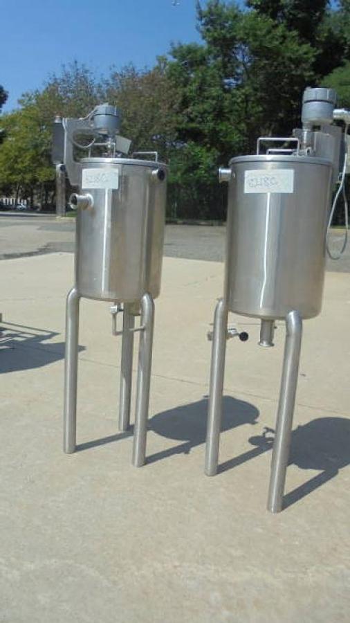 Used Lab Stainless Steel Jacketed Chocolate Melters (2)