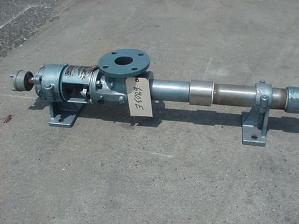 Used MOYNO 2-1/2 HP X 2″ SS PUMP, New