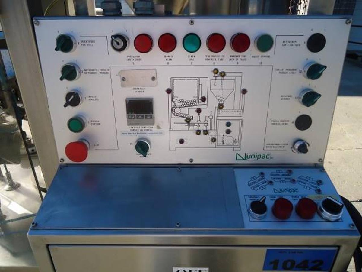 Used Unipac “Silver 80” Mascara & Lip Gloss Filling Machine
