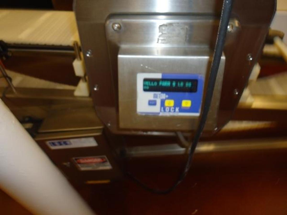Used Loma/Lock Inclined 13¾ In. Wide x 6½ In. High Stainless Conveyorized Metal Detector