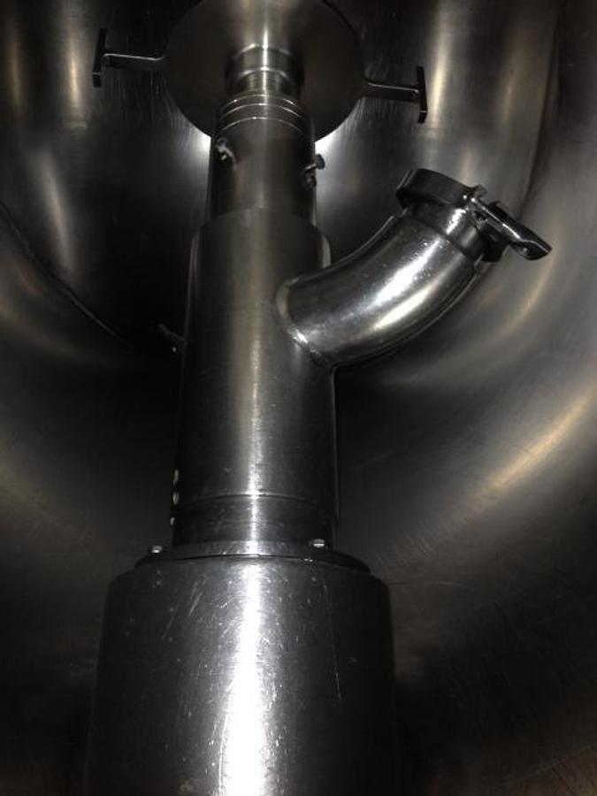 Used 30 CU.FT. Gemco Stainless Steel  Twin Shell “V” Blender/Dryer/Formulator With Intensifier Bar