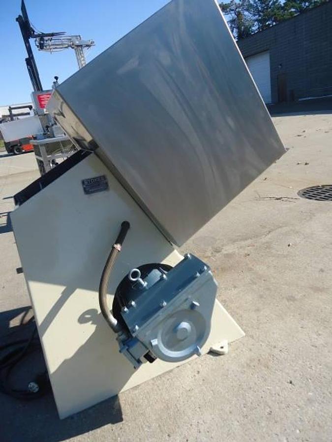 Used 24 In. Stokes Stainless Steel Coating Pan, Explosion Proof
