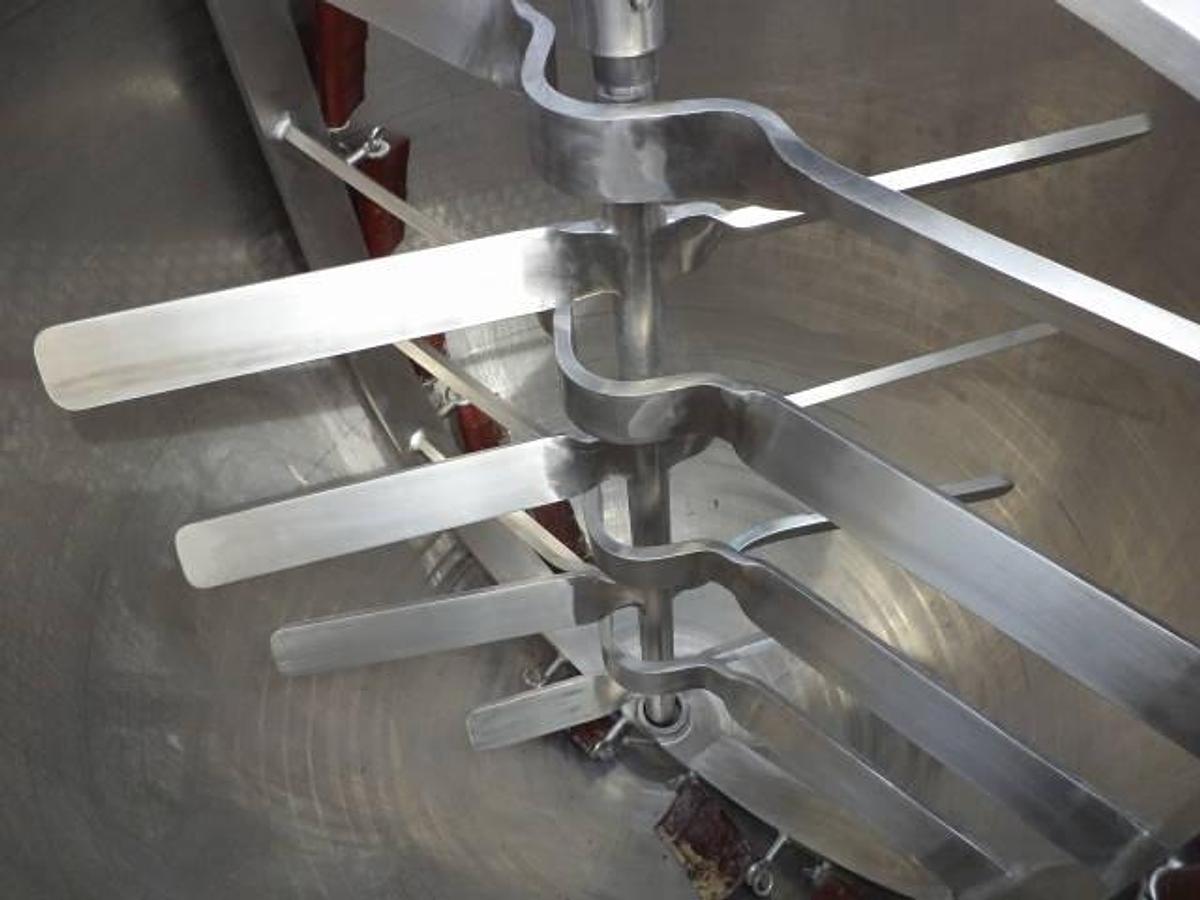 Used 300 Gallon Lee Jacketed Double Motion Kettle, 316 Stainless Steel
